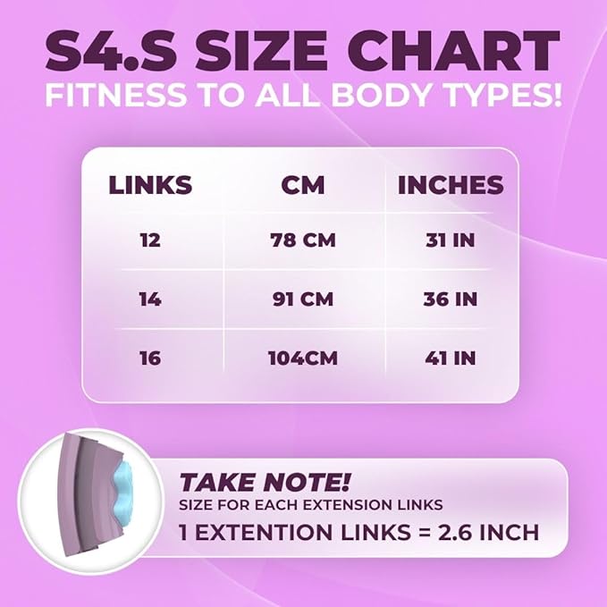 Swiss Activa+ Infinity Hoop Smart Weighted Hula Hoop