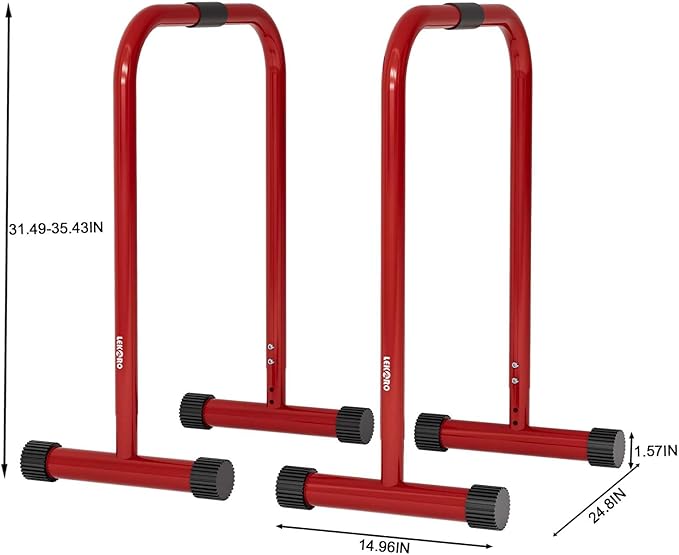 Adjustable Dip Bar 330LBS