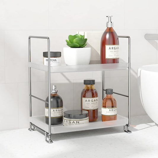 2 Tier Bathroom Organizer Countertop