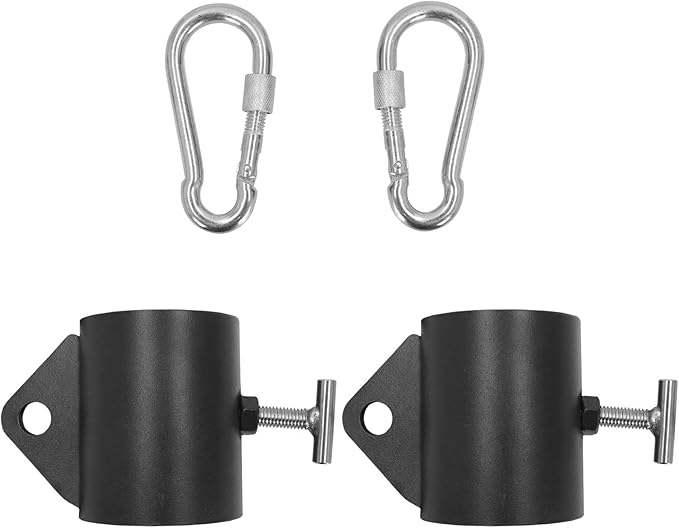Luwint Mini Barbell Jack/Chain Collars with Loop