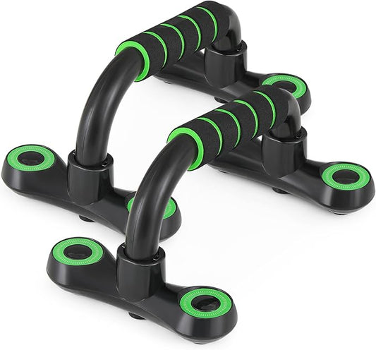 MADOG Portable Push Up Bars with Cushioned Foam Grip 1 Pair 330 lbs,