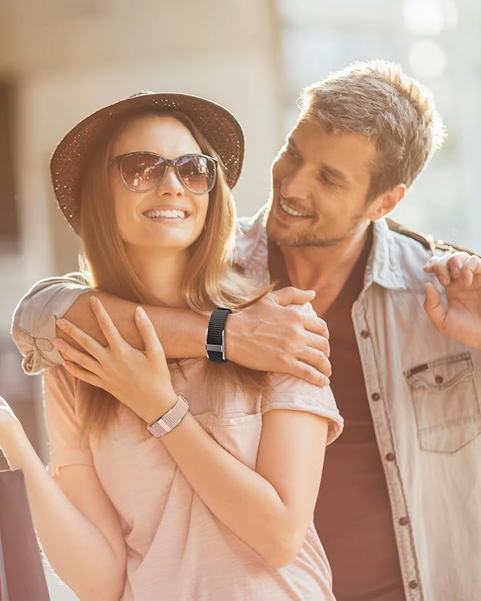 Health Fitness Tracker, Wearable Activity Step Tracker for Men Women, Continuous Sleep/ Heart Rate/ SpO2/ Stress/ Blood Pressure Monitor, IP68 Multiple Sports Modes Watch, Free App for Android iPhone