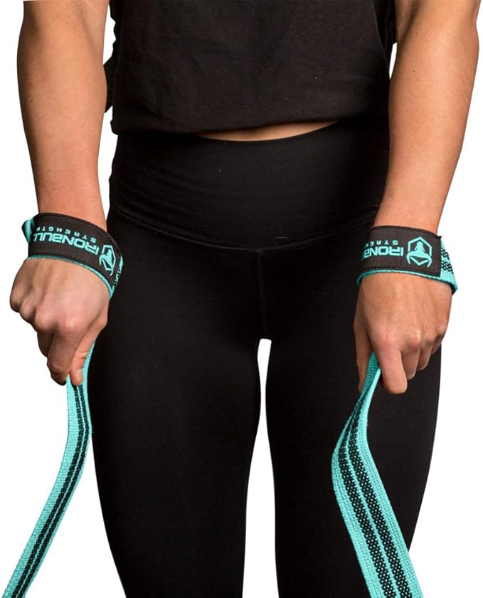 Lifting Straps (1 Pair) - Wrist Straps for Weightlifting - Lifting Straps Gym for Deadlift - Weight Lifting Straps for Weight Training - Gym Straps for Workout, Powerlifting, Strength Training and Bodybuilding - For Men and Women