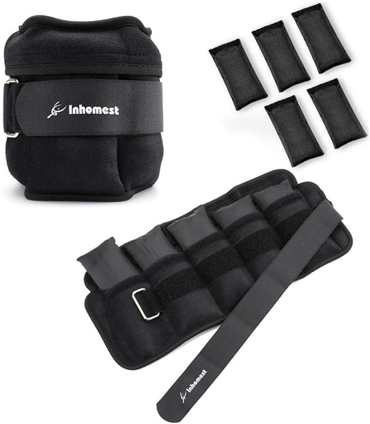 Adjustable Ankle Weights 1-5/10/12 Lbs Leg Weights