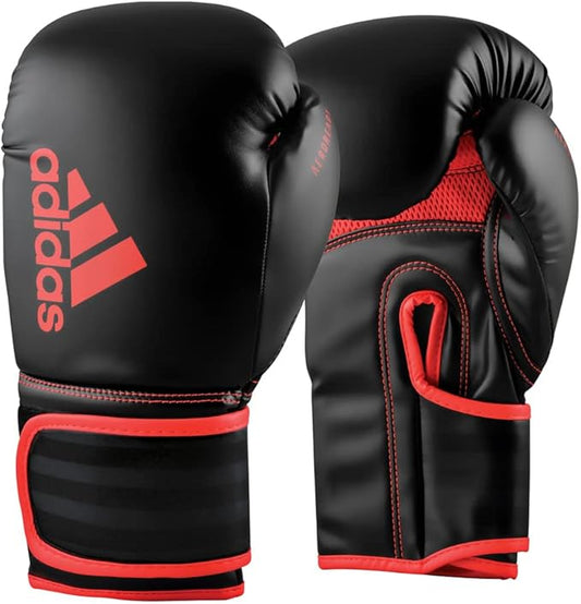 Adidas Hybrid 80 Boxing Gloves - Adult Boxing Gloves for Men & Women - Heavy Bag Gloves, Kickboxing Gloves for Women, MMA Sparring Gloves, Punching Bag Gloves for Men