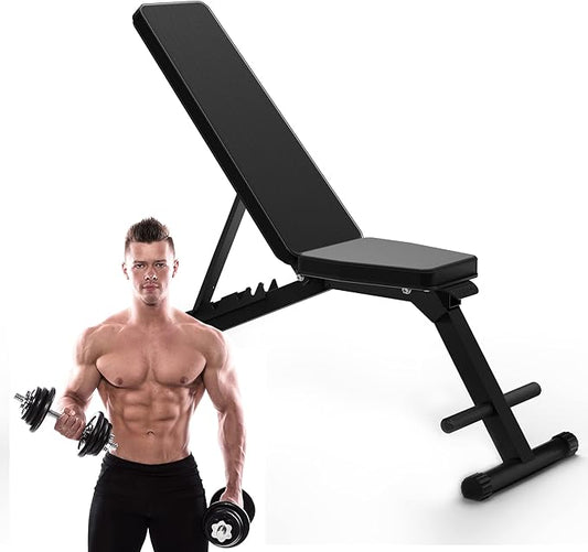 Adjustable Weight Bench Fast Folding Workout Bench