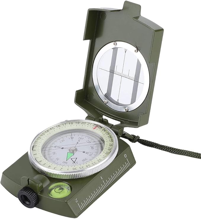 Military Green Compass