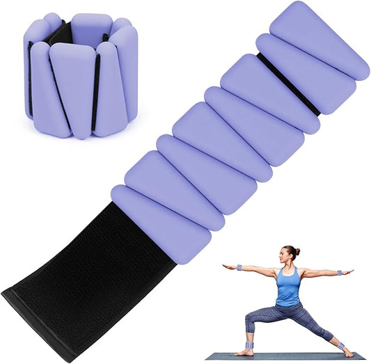 Adjustable Wrist Weights Set of 2 (1Lbs Each)