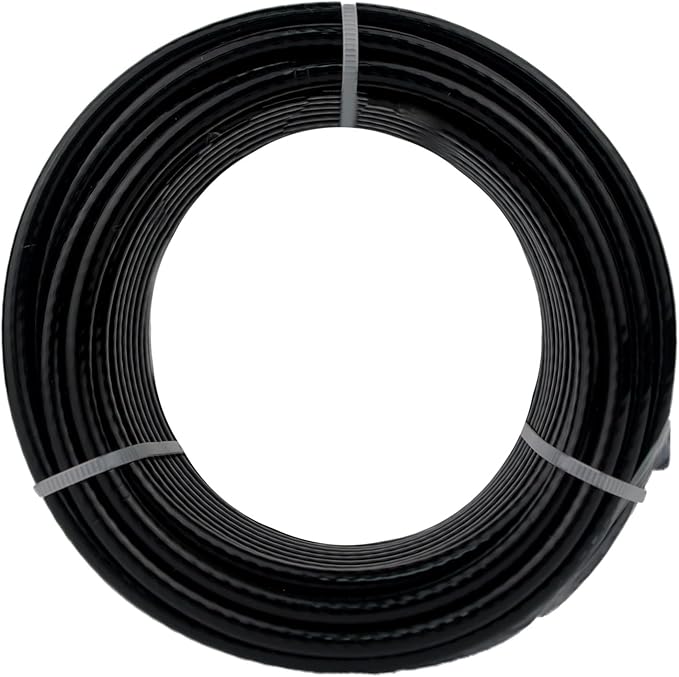 32.8Ft/98.4Ft Fitness Pulley Cable,1/4"(6mm) Gym Steel Cable for DIY Home Gym, Gym Cable Replacement for Pulley Cable Machine, DIY Home Gym,TPU Coated