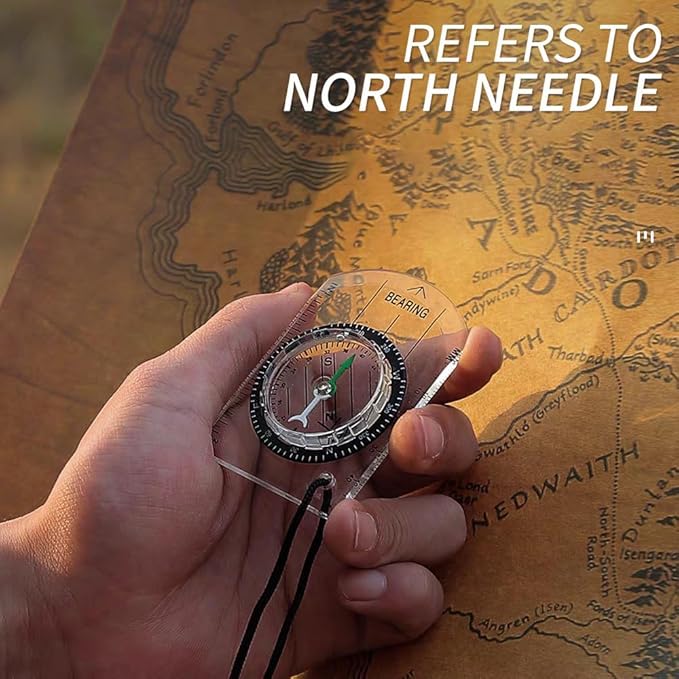 2-piece Orienteering Compass