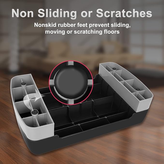 Height-Adjustable 4"-6" Step Aerobics Platform Fitness Equipment Stepper 2 Riser