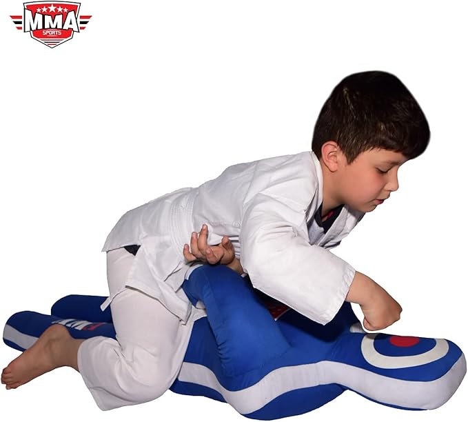 Master Smith BJJ JIU Jitsu MMA Grappling Submission Standing Judo Karate Police & SELF Defense Training Brazillian Fighting Punch Bag - 4 FEET -UNFILLED