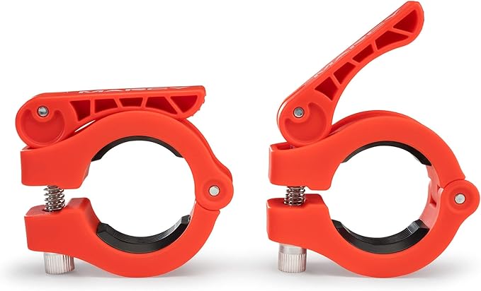 Marcy Olympic Barbell Lock Collar Clips to Secure OBC-7RD