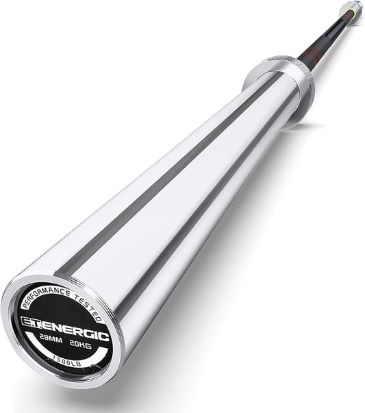 7ft Olympic Barbell Bar 45LB Load 1500-lbs Capacity Available 2" Olympic