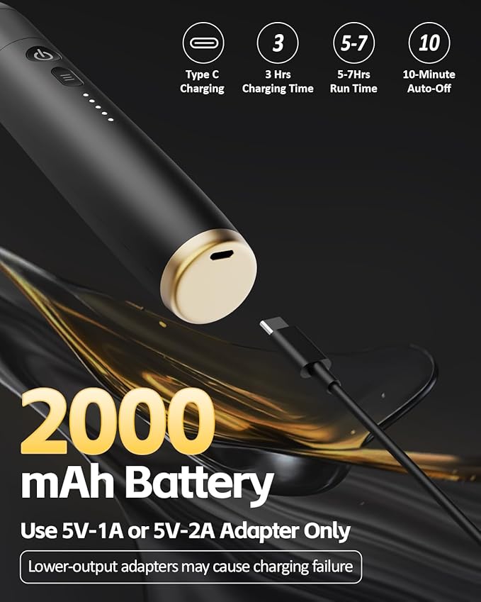 2-in-1 Detachable Percussion Massage Gun with Extension Handle, Back Massager for Pain Relief Deep Tissue Muscle Massager for Arm Shoulder Lower Back Thigh Waist, Gifts for Women, FSA-HSA Eligible