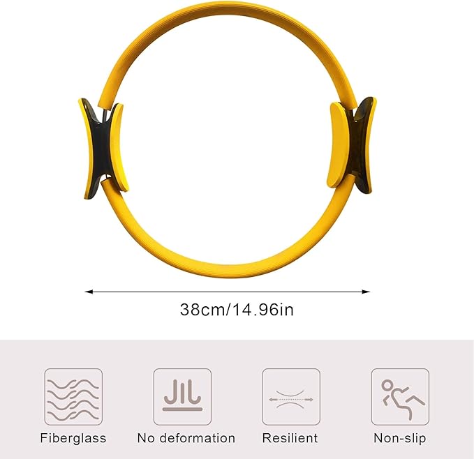 5Pcs Pilates Set for Women Men - Pilates 8-Shaped Resistance
