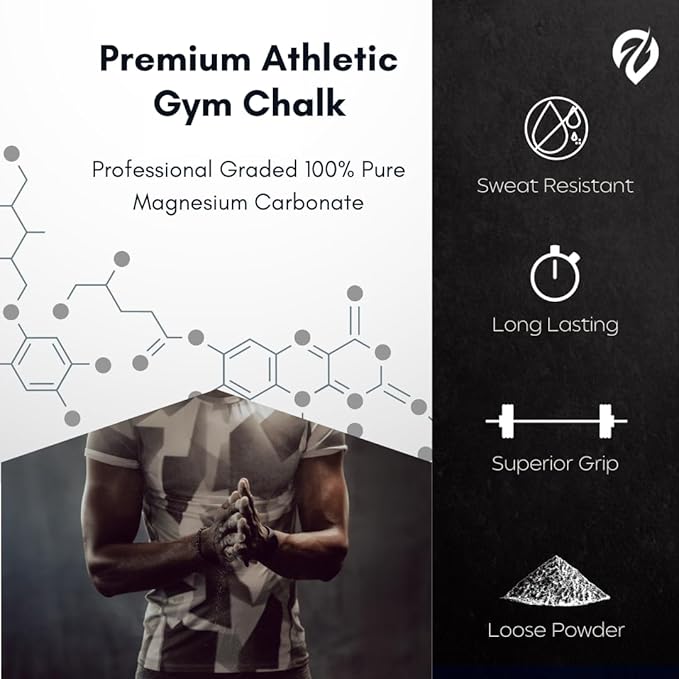 Liquid Chalk, Mess-Free Gym Chalk for Weightlifting, Gymnastics,