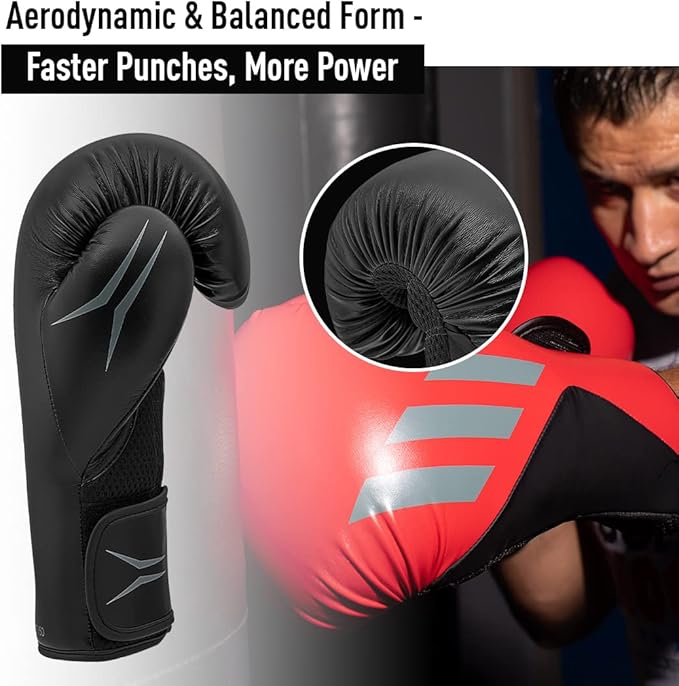 Adidas Speed TILT 150 Boxing Gloves - Training Boxing Gloves for Men & Women - Heavy Bag Gloves, Kickboxing Gloves, Punching Gloves for Fitness & MMA