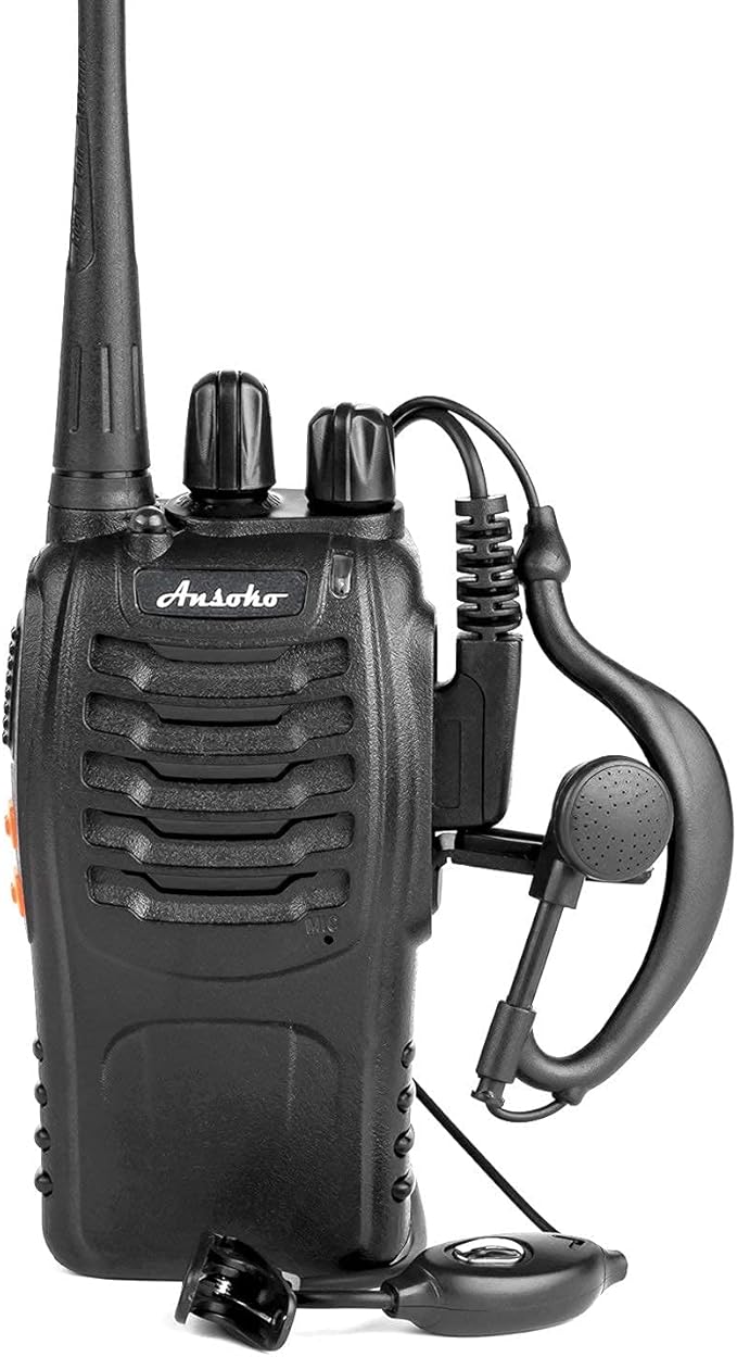 Long Range Walkie Talkies Rechargeable Two Way Radios 16-Channel UHF 2-Way Radio 4)