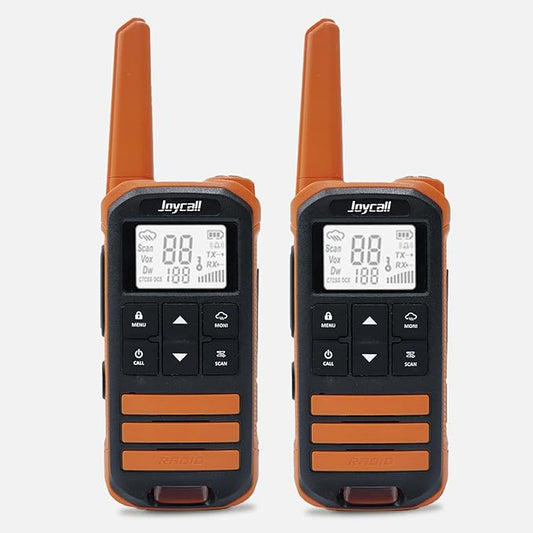 Long Range Walkie Talkies for Adult with NOAA 22 Modifiable &1400mAh Li-ion