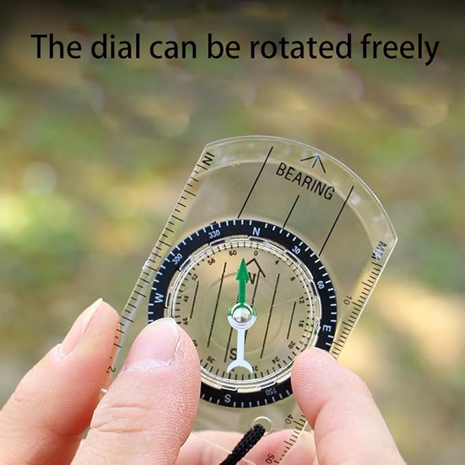 6 pcs Orienteering Compass