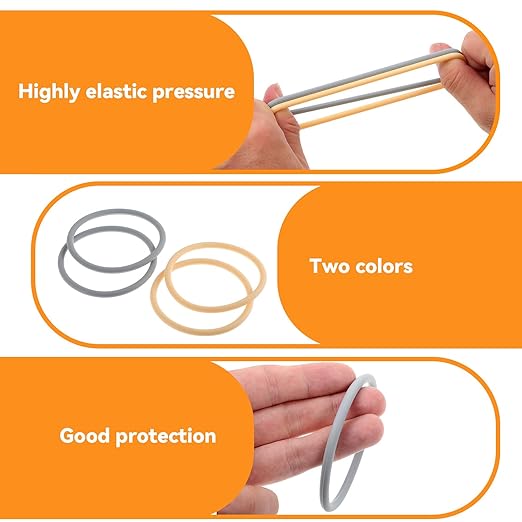 4Pcs Patella Bands Basketball, Silicone Fine Knee Bands for Knee Pain, Elastic Patellar Tendon Support Strap, Fixed Leg Patella Band Knee Brace Rings for Jumpers Running Hiking Running