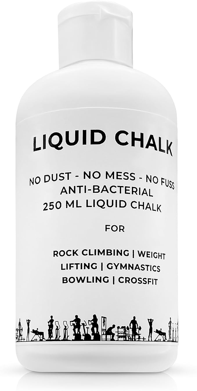 Liquid Chalk Weightlifting 250ML Gym Chalk Blocks Climbing Chalk Rock Climbing Chalk Lifting Chalk for Weightlifting Chalk Ball Spray Chalk Bulk Gymnastics Chalk Hand Chalk Holder Chalk Pole Sports