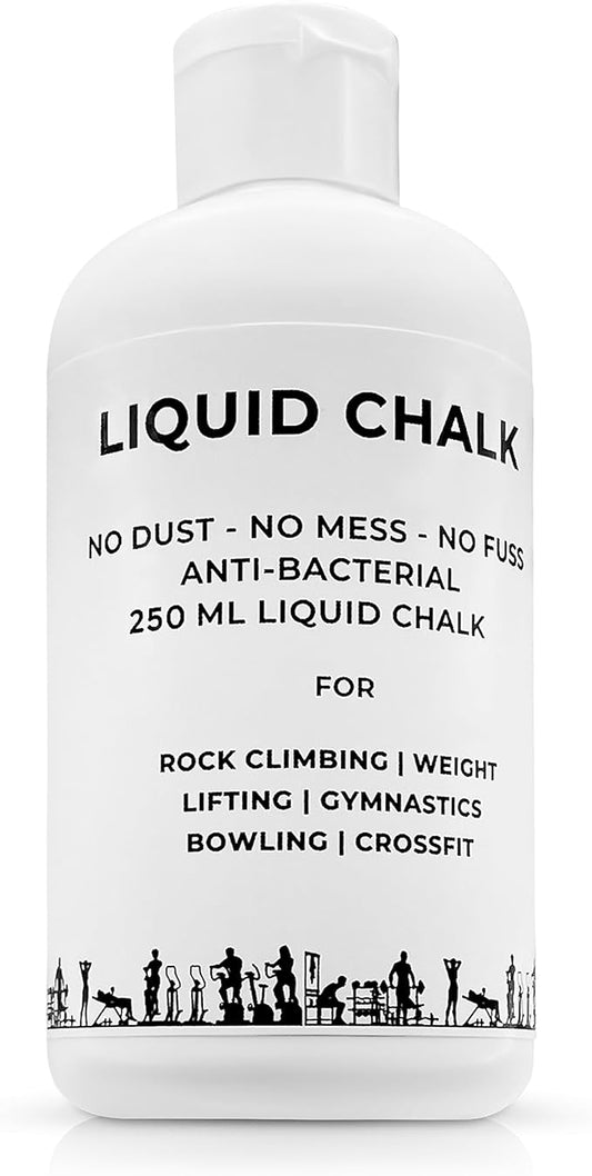Liquid Chalk Weightlifting 250ML Gym Chalk Blocks Climbing Chalk Rock Climbing Chalk Lifting Chalk for Weightlifting Chalk Ball Spray Chalk Bulk Gymnastics Chalk Hand Chalk Holder Chalk Pole Sports