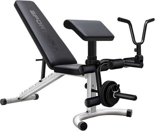 Adjustable Weight Bench Professional Utility Heavy Duty Workout