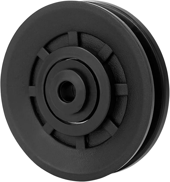 Luwint 3.5" Bearing Pulley Wheel, Fitness Pulleys Replacement for Home Gym Parts