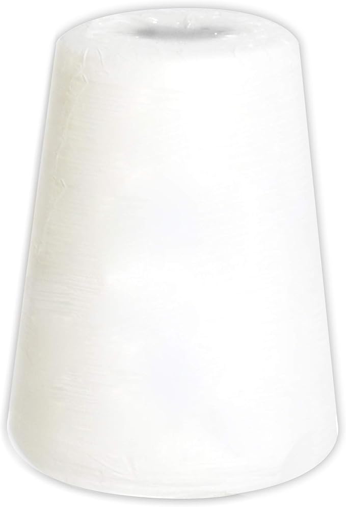 Hathaway Silver Cup Cone Talc Chalk, White