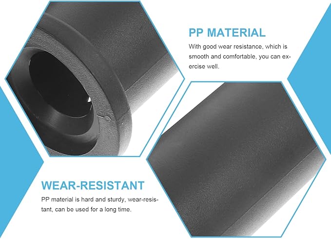 LIFKOME Weight Bar 2pcs Nylon Adapter Sleeve 8 1 Standard 2 Weight
