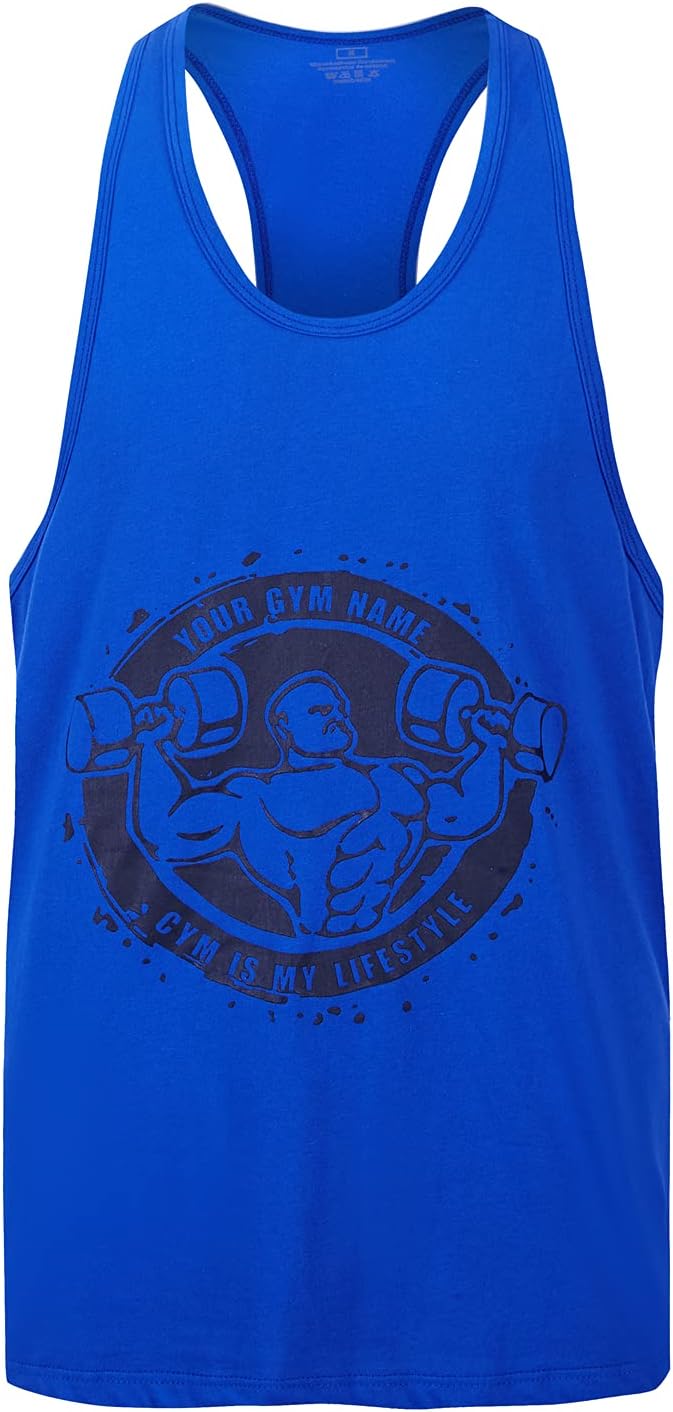 Men's Workout Sport Tank Tops Gym Vest Bodybuilding Fitness Muscle Shirts