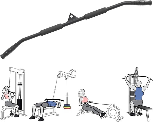 39.4'' LAT Pull Down Bar 360 Swivel and 3.74in/95mm Silent