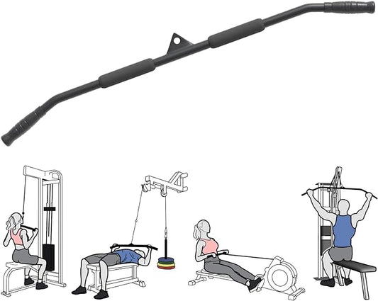 39.4'' LAT Pull Down Bar 360 Swivel and 3.74in/95mm Silent