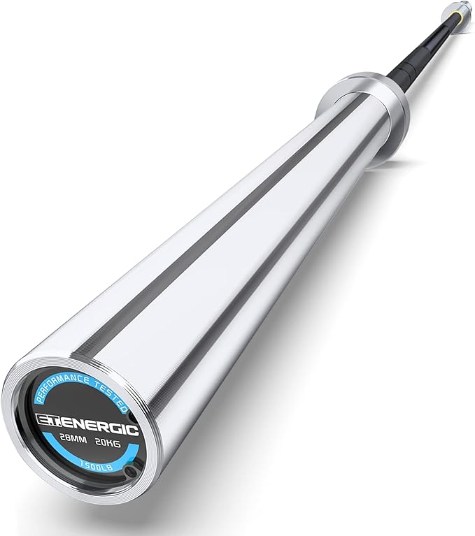 7ft Olympic Barbell Bar 45LB Load 1500-lbs Capacity Available 2" Olympic