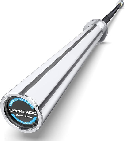 7ft Olympic Barbell Bar 45LB Load 1500-lbs Capacity Available 2" Olympic