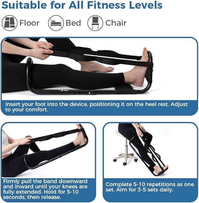MMingo Advanced Hamstring Stretcher Device: Deep Muscle Stretcher