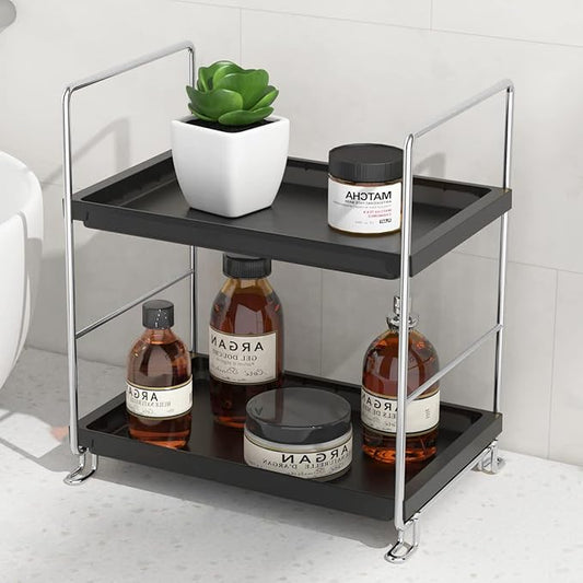 2 Tier Bathroom Organizer Countertop