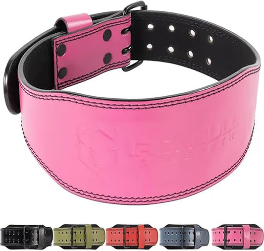 7mm Leather Weight Lifting Belt (IPF 4" to 2â€ Tapered