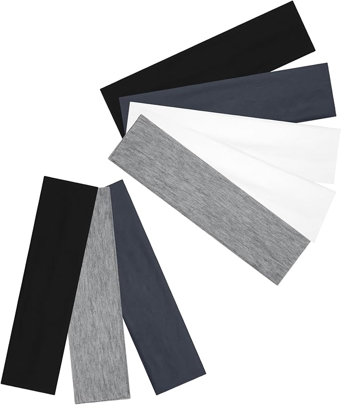 Headbands for Women Non Slip Women Sport Headbands, Sweat Headbands for Workout Yoga Running, Stretchy Hair Bands for Women's Hair