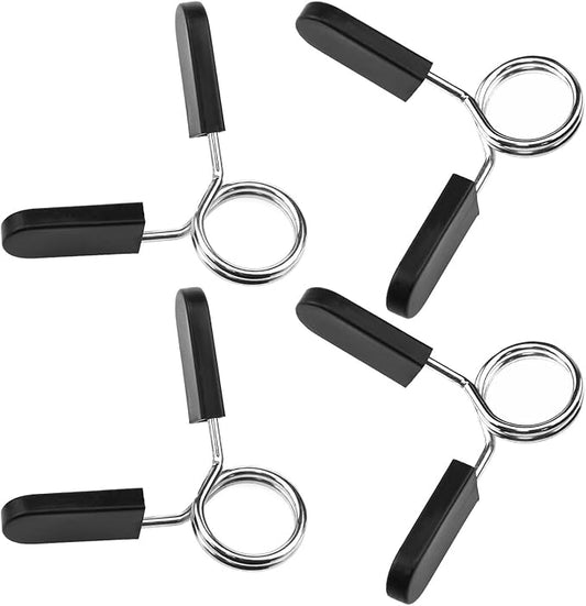 Lovelysp Spring Collar Clips 1Inch/25mm Barbell Dumb Bell Locks-4PCS