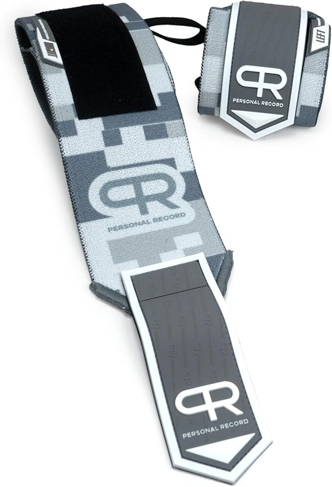 Heavy Duty Premium Wrist Wraps, More Elasticity, Reinforced Stitching, Extra Wide Strap, Strong Thumb Loop, Larry Wheels Weightlifting Wraps