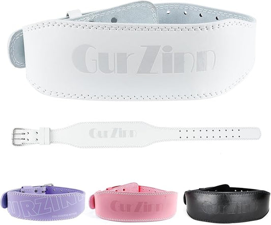 9mm Leather Fitness Weight Lifting Belt for Women&Men 4 Inches