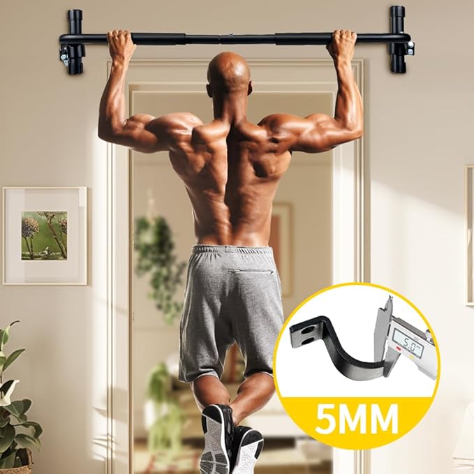 Heavy Duty Doorway Pull up Bar with Push