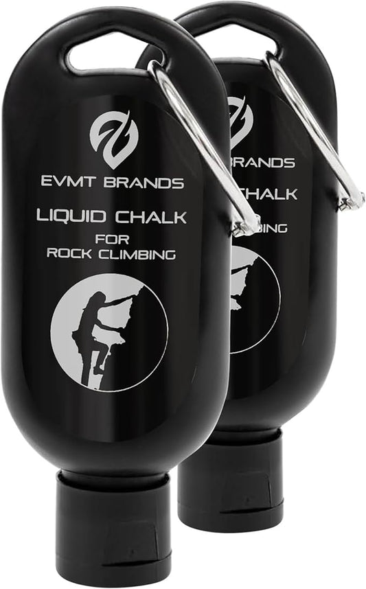 Liquid Chalk, Mess Free Gym Chalk for Weightlifting, Gymnastics, Rock Climbing, Dancing, and Lifting. Sweat Resistant and Long Lasting for Stronger Hand Grip. Package May Vary.