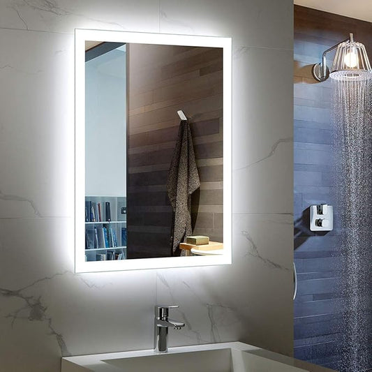24 x 32 in LED Lighted Rectangle Bathroom (D123-2432B),C-N031