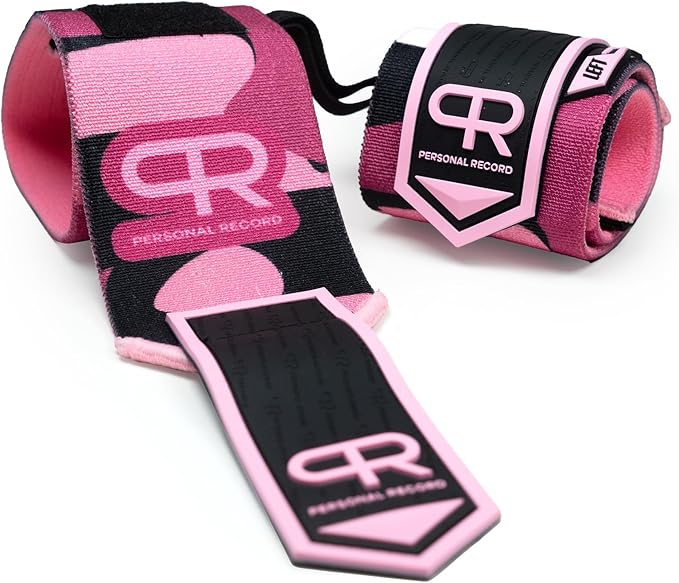 Heavy Duty Premium Wrist Wraps, More Elasticity, Reinforced Stitching, Extra Wide Strap, Strong Thumb Loop, Larry Wheels Weightlifting Wraps
