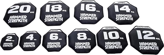 Life Fitness Hammer Strength 18kg/40lb Black Neoprene Slam Bag