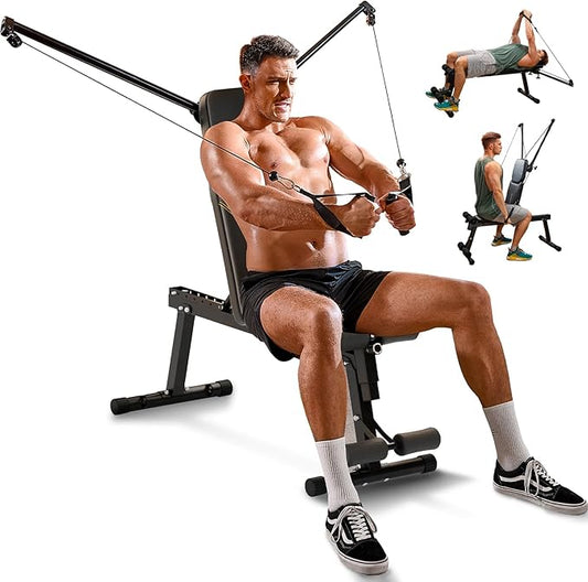 Adjustable Weight Bench Press Set for Full-Body Workout 1000 lbs